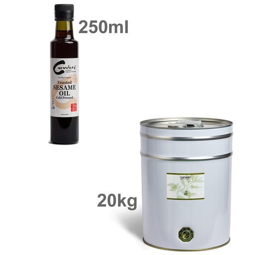 CARWARI | Organic Toasted Sesame Oil