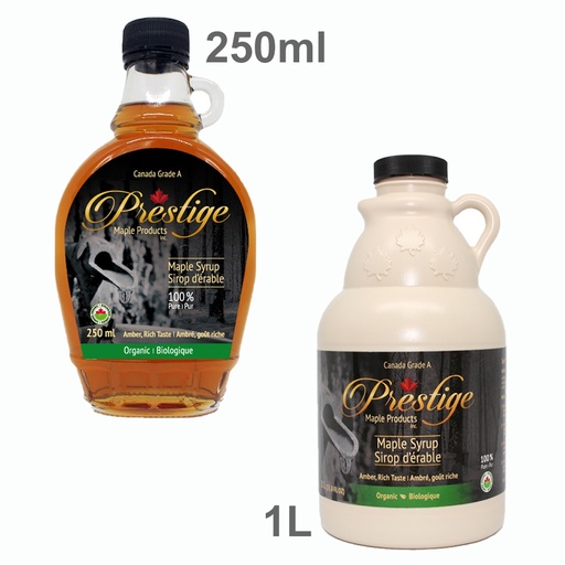 PRESTIGE MAPLE PRODUCTS | 楓糖漿 【有機認證】