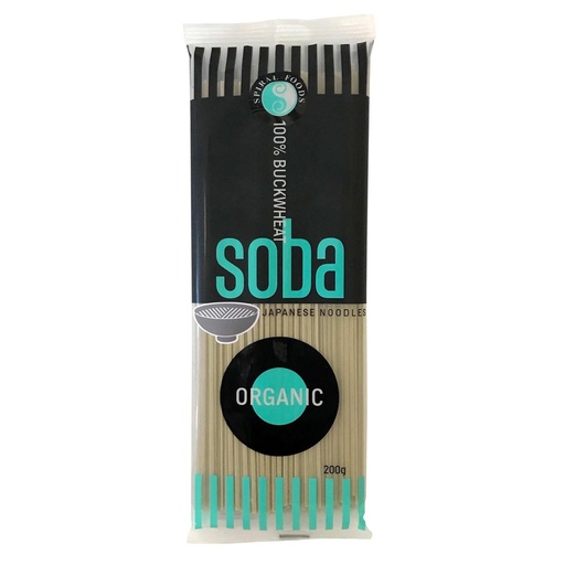SPIRAL | Organic 100% Buckwheat Soba 200g