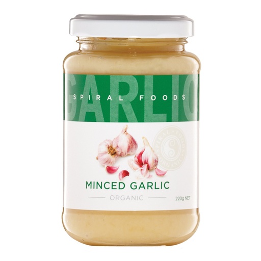 SPIRAL | Organic Minced Garlic 220g
