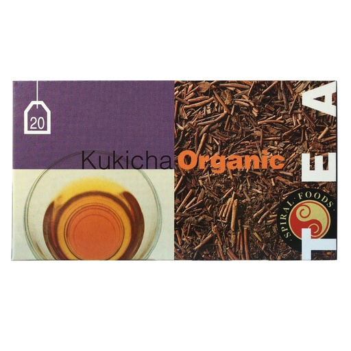 SPIRAL | 有机茎茶（番茶）茶包，20包装