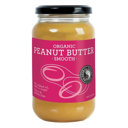 SPIRAL | Organic Smooth Peanut Butter 375g