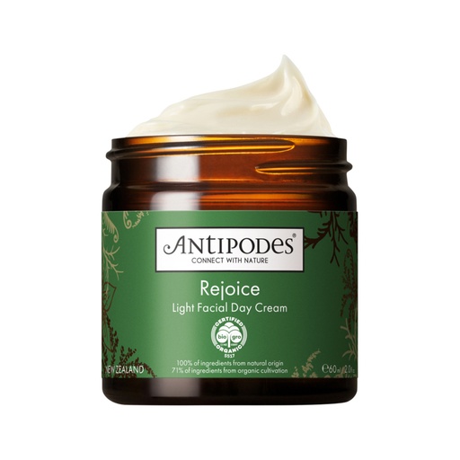 ANTIPODES | Organic Rejoice Light Facial Day Cream 60ml