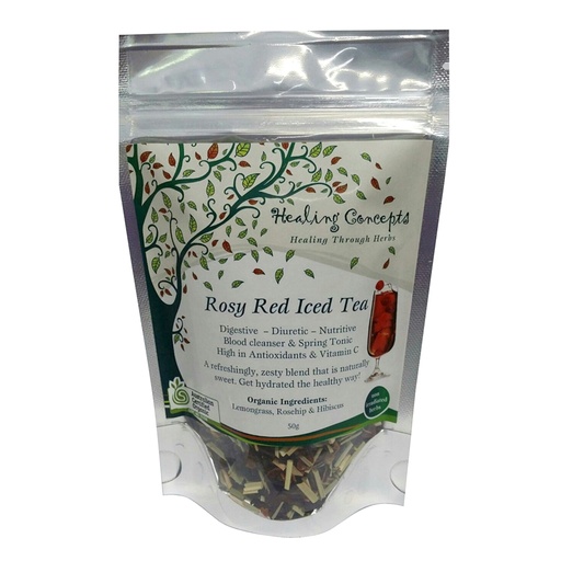 HEALING CONCEPTS | Organic Blend Rosy Red Iced Tea 50g