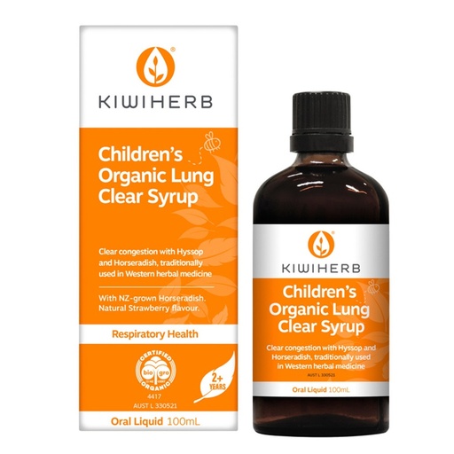 KIWIHERB | Children's Organic Lung Clear Syrup 100ml