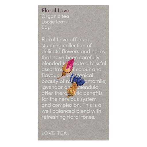 LOVE TEA | Organic Floral Love Tea Loose Leaf 50g