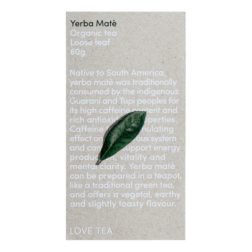 LOVE TEA | 有機馬黛茶 散裝茶葉 60g