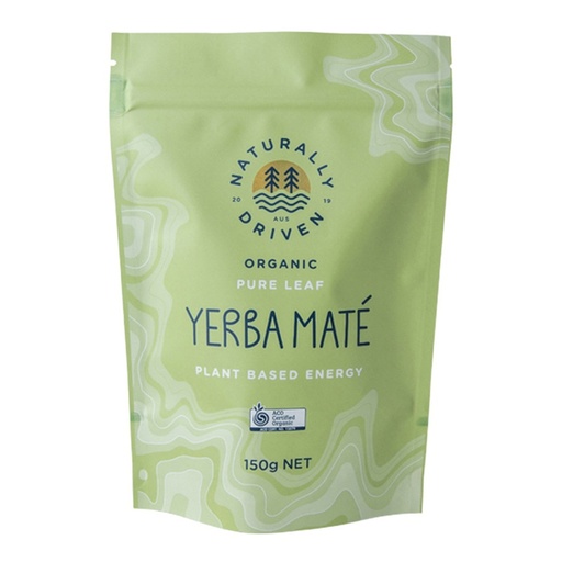 NATURALLY DRIVEN | Organic Yerba Mate Tea Pure Leaf 150g