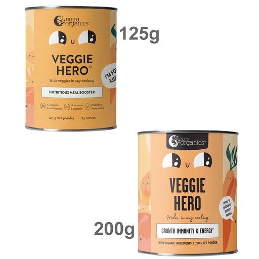 Nutra Organics 有机蔬菜英雄（促进生长、免疫和能量）