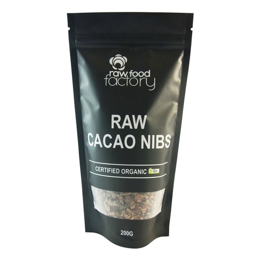 RAW FOOD FACTORY | 有机生可可碎粒，200g