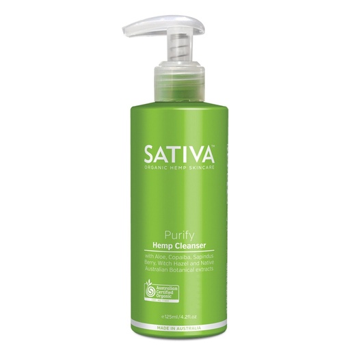 SATIVA ORGANIC | 大麻淨化潔面乳 125ml