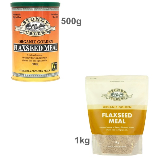 STONEY CREEK | Organic Flaxseed Meal Golden