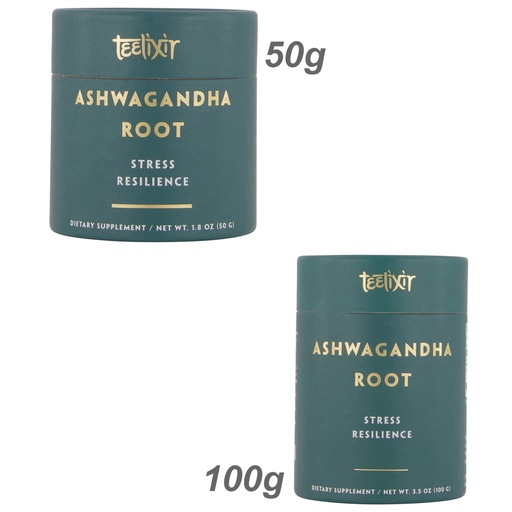 TEELIXIR | Organic Ashwagandha Root (Stress Resilience)