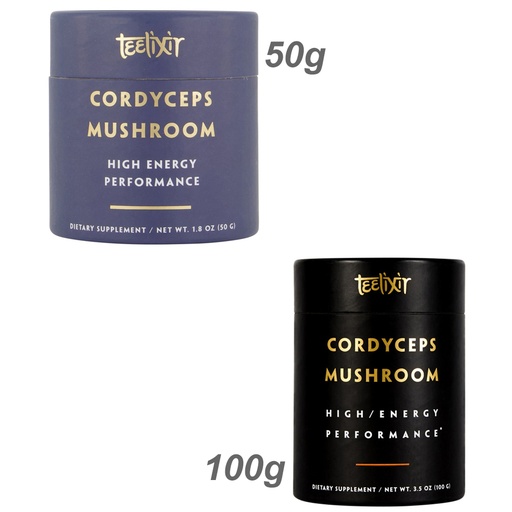 TEELIXIR | Organic Cordyceps Mushroom (High/Energy Performance)