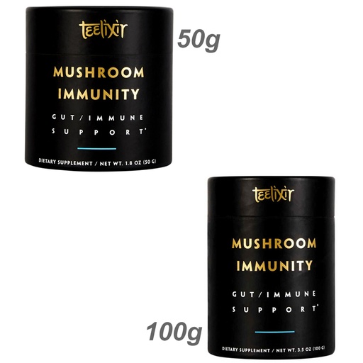 TEELIXIR | Organic Mushroom Immunity (Gut/Immune Support)