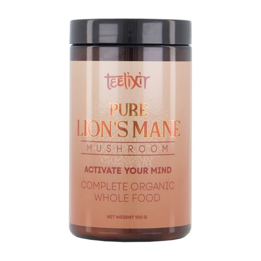 TEELIXIR | Organic Pure Lion's Mane Mushroom 100g