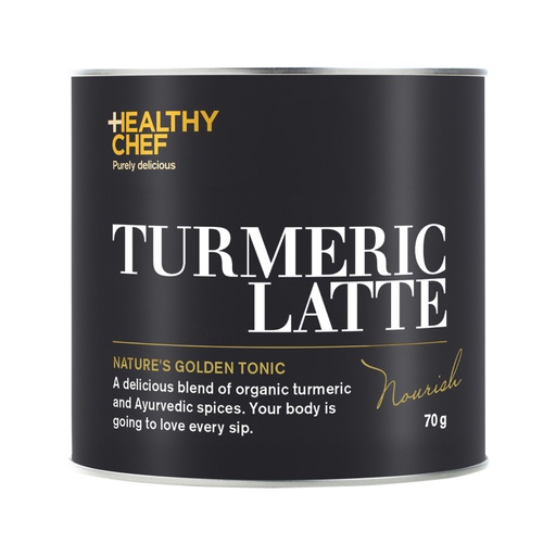 THE HEALTHY CHEF | Organic Turmeric Latte (Nourish) 70g