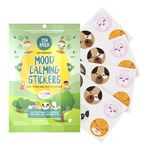 THE NATURAL PATCH CO. | ZenPatch Organic Mood Calming Stickers x 24 Pack