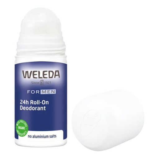 WELEDAL | For Men Organic 24hr Roll-On Deodorant 50ml