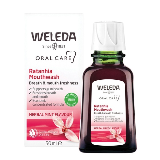 WELEDAL | 有机口腔护理 拉坦尼根漱口水（草本薄荷香）50毫升