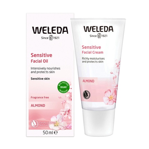 WELEDAL | 有机敏感肌面霜（杏仁）30毫升