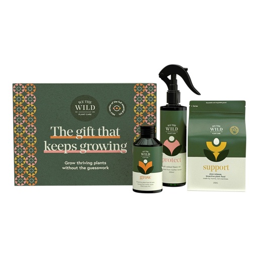 WE THE WILD PLANT CARE | Organic Essential Plant Care (The Gift That Keeps Growing) Pack