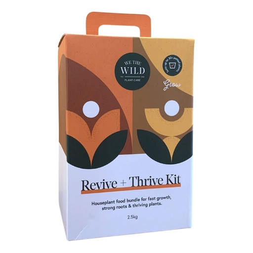 WE THE WILD PLANT CARE | Organic Kit Revive + Thrive 2.5kg Pack