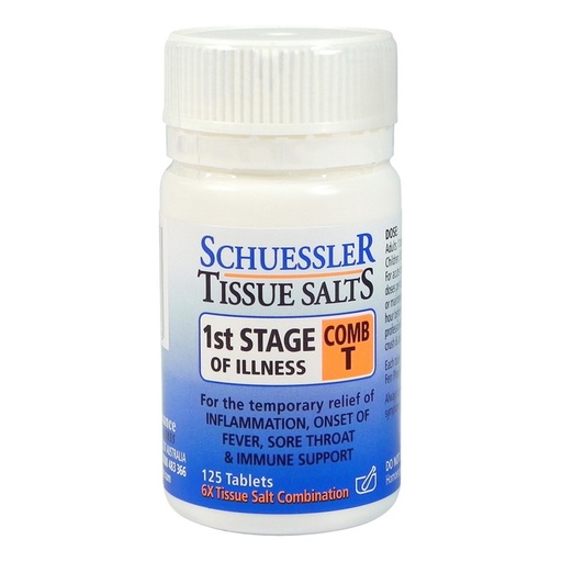 MARTIN & PLEASANCE | Schuessler Tissue Salts Comb T (1st Stage of Illness) 125t