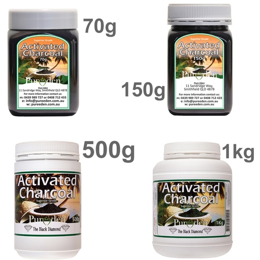 PURE EDEN | Activated Charcoal