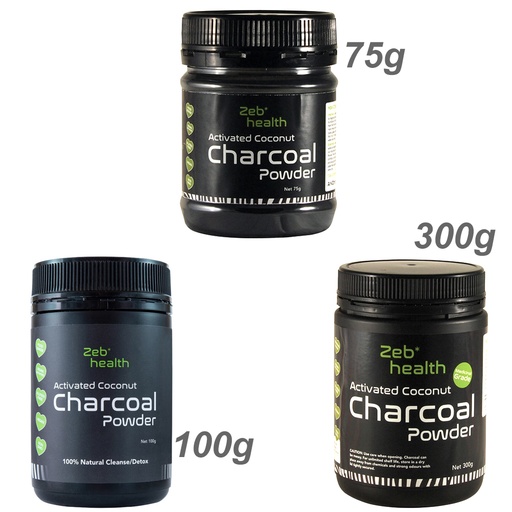 ZEB HEALTH | Activated Coconut Charcoal Powder