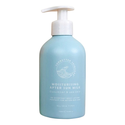 SUNBUTTER SKINCARE | Moisturising After Sun Milk Cucumber & Sea Kelp 250ml