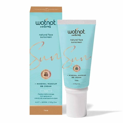 WOTNOT NATURALS | 天然防曬礦物BB霜 SPF40（健康膚色）60g
