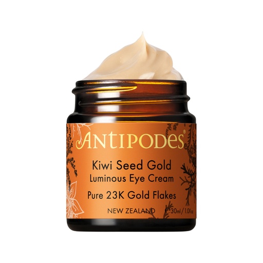 ANTIPODES | Kiwi Seed Gold Luminous Eye Cream (Pure 23K Gold Flakes) 30ml