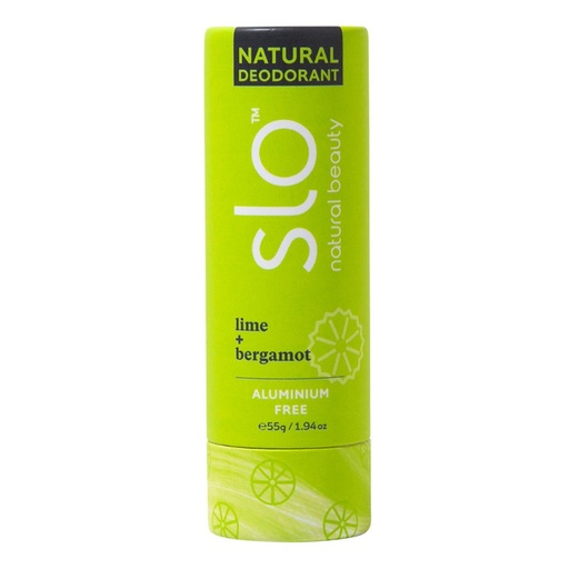 SLO NATURAL BEAUTY | 天然萊姆+佛手柑止汗棒 55g