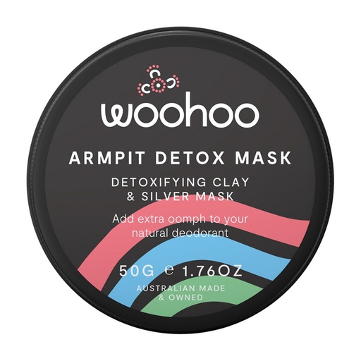 WOOHOO | Armpit Detox Mask (Detoxifying Clay & Silver Mask) 50g