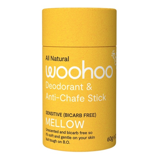 WOOHOO | Deodorant & Anti-Chafe Stick Mellow (Sensitive) 60g