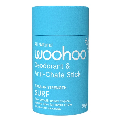 WOOHOO | Deodorant & Anti-Chafe Stick Surf 60g