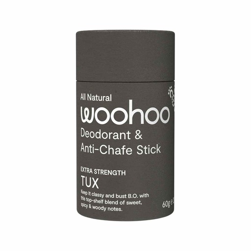WOOHOO | Deodorant & Anti-Chafe Stick Tux (Extra Strength) 60g