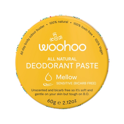 WOOHOO | Deodorant Paste Mellow (Sensitive) Tin 60g