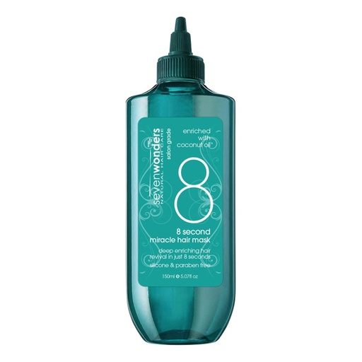 SEVEN WONDERS | 天然護髮8秒奇蹟髮膜（含椰子油） 150ml