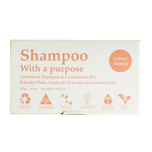SHAMPOO WITH A PURPOSE | 洗髮護髮二合一固體皂 O.G. 全髮質適用 135克