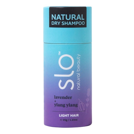 SLO NATURAL BEAUTY | Natural Dry Shampoo Light Hair Lavender + Ylang Ylang 35g