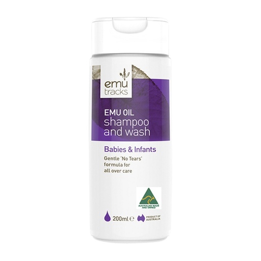 EMU TRACKS | Emu Oil Shampoo & Wash (Babies & Infants), 200ml
