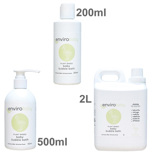 ENVIROBABY | Plant Based Baby Bubble Bath
