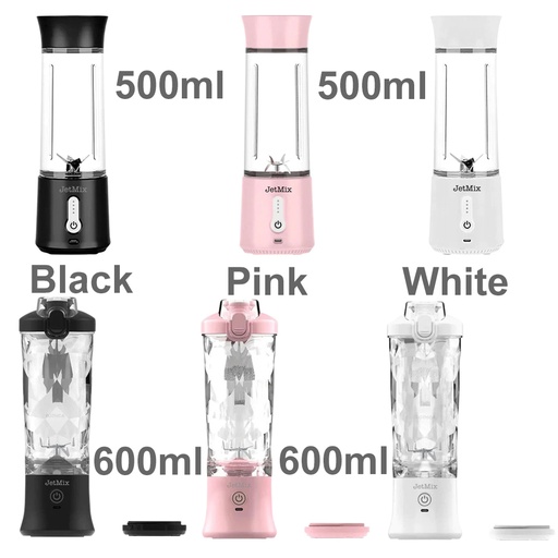 JETMIX | Portable Blender USB Charged, assorted colour