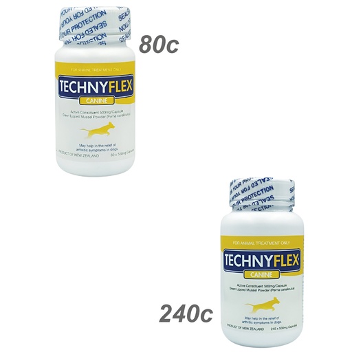 TECHNYFLEX | Canine (Green Lipped Mussel) 500mg