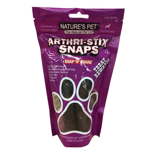 NATURE'S PET | Arthri-Stix Snaps x 6 Pack