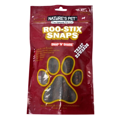 NATURE'S PET | Roo-Stix Snaps x 6 Pack