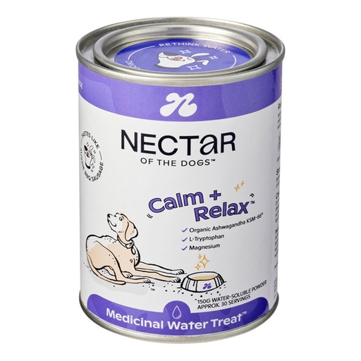 NECTAR OF THE DOGS | Calm + Relax (Medicinal Water Treat) Soluble Powder 150g