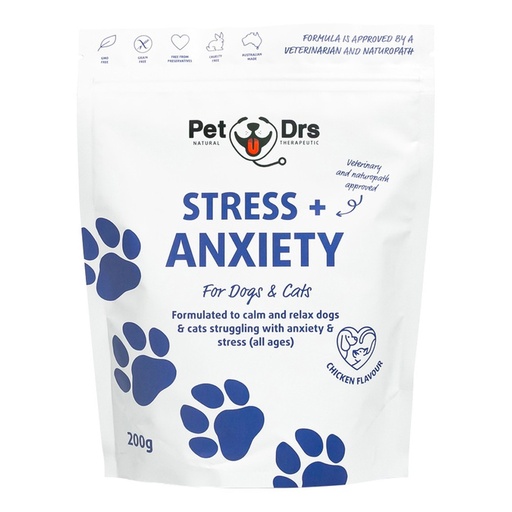 PET DRS | 压力 + 焦虑补充剂（适用于狗和猫）